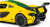 Mclaren P1 Gtr 1 43 Die-Cast Yellow - Tec-Toy