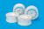 Medium-Narrow Rally Dish Wheels 24Mm 0 White - 54851 - Tamiya