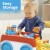 Mega Bloks - Spinning Wagon - Vogn Med Byggeklodser