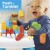 Mega Bloks - Build N Tumble - Bord Med Byggeklodser Til Børn