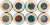 Small Foot - Memory Vendespil Til Børn - Sensory - 16 Brikker