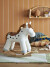 Bloomingville Mini - Merlen Gyngehest - Hest - Hvid - Polyester