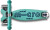 Micro - Maxi Deluxe Eco Led - Mint - Trehjulet Løbehjul