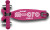Micro - Maxi Deluxe Led Foldbar - Berry Red - Trehjulet Løbehjul