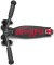 Micro - Maxi Deluxe Pro - Black Red - Trehjulet Løbehjul