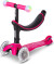 Micro - Mini2Grow Deluxe Magic Led Løbehjul - Pink Mmd359