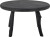 Bloomingville - Milos Sofabord - Sort - Genanvendt Træ - Rundt