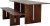 Creative Collection - Milow Spisebord - Brun - Mango - 6 Personer