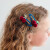 Mimi Lula - 2 Hårspænder - Large Pom Pom Cherries