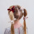 Mimi Lula - 4 Scrunchies Hårelastikker - Velvet Bow