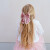 Mimi Lula - Hårsløjfe - Scalloped Edge Velvet