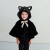 Kappe Til Børn - Black Kat Halloween - Mimi Lula
