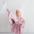 Mimi Lula - Kappe - Velvet Princess Pink Luxe