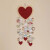 Mimi Lula - Organizer Til Hårspænder - Dreamy Heart Wall Hanger