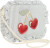 Mimi Lula - Skuldertaske - Striped Cherry Mon Cheri