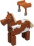 Minecraft - Figur Sæt - Stable Master Makena Og Horse - 2-Pak
