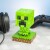 Minecraft - Creeper Lampe - Grøn - 11 Cm