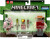 Minecraft - Figur Sæt - Zombificeret Piglin Og Strider - 2-Pak