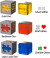Minecraft Jelly Cubes - 6 Cm - Assorteret