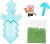 Minecraft - Mini Mode Mining - Figur Overraskelse - Mattel Htk99
