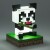 Minecraft - Lampe Til Børn - Panda