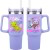 Minecraft Purple 900Ml Insulated Cup And Straw