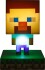 Minecraft Steve Figur Med Lys