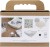 Mini Diy Kit Lysstøbning - Strandskaller - Grå - Off White