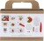 Diy Kit - Silk Clay Og Foam Clay - Julekugle Med Rensdyr