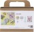 Mini Diy Kit Modellering - Sten Med Insekt - Grå - Lys Pink - Lys Turkis