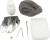 Mini Diy Kit - Næsenisse - H 13 Cm - Grå Melange