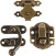 Minibeslag - Str 16X19-19X29 5 Mm - Antik Guld - 15 Sæt