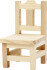 Minimøbler - Stol - Bænk - Gyngestol - Bord - Barnevogn - H 5 8-10 5 Cm -