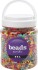 Møllemix - Ø 10 Mm - Hulstr 2 Mm - Assorterede Farver - 700 Ml - 385 G