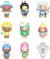 Momiji - Magical Med Vinyldukke 7 5 Cm - Assorterede