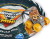 Monster Jam - Mini Monster Truck Overraskelse - Spin Master