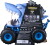 Monster Jam - Rc 1 15 Chomping Megalodon