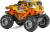 Monster Truck Rc 1 20 2 4Ghz Orange - Tec-Toy