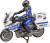 Motorcycle Motorsport Rc 1 8 2 4Ghz Blue - Tec-Toy