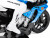 Tec-Toy - Blå Fjernstyret Motorcykel - Thunder Riders - Lys Lyd