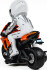 Tec-Toy - Orange Fjernstyret Motorcykel - Thunder Riders - Lys Lyd