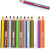 Moulin Roty - Farveblyanter 12 Stk - Tofarvede - Les Petites Merveilles