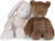 Moulin Roty - Louison Kanin Bamse - Hvid - 66 Cm