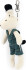 Moulin Roty - Nøglering - Julius - La Grande Famille