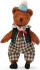 Moulin Roty - Baba Bjørn Bamse - Les Minouchkas - 25 Cm