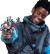 Mr Beast Lab Mutator Action Figur -Metalic Panther