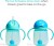 Munchkin - Tip Sip Straw Trainer Cup - Blue - 207 Ml