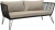 Bloomingville - Mundo Sofa - Sort - Metal - Havesofa - Flet