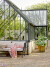 Bloomingville - Mundo Sofa - Sort - Metal - Havesofa - Flet