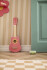 Music - Børneguitar Lyserød M 6 Strenge - 1000951